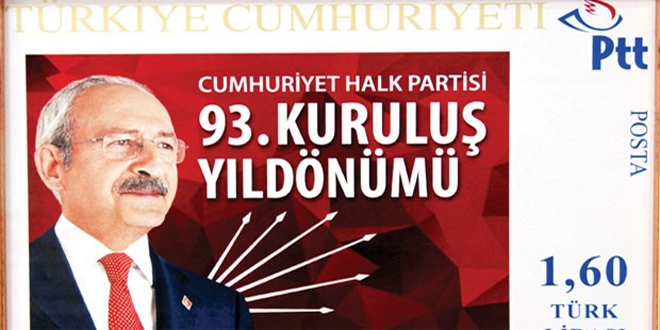 Kemal Kılıçdaroğlu'na sürpriz hatıra pulu bastırıldı