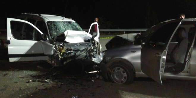 Erzurum'da trafik kazası: 1 ölü, 5 yaralı