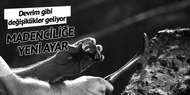 Madenciliğin veri bankası oluşturulacak