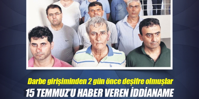 13 Temmuz'da deşifre olunca takvimleri şaştı