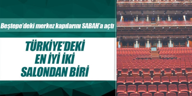 Bu millete bu salon yakışır!