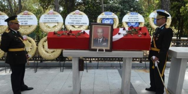 Emekli Orgeneral Bigalı, son yolculuğuna uğurlandı