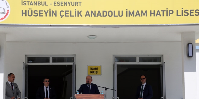 Hseyin elik Anadolu mam Hatip Lisesi hizmete ald