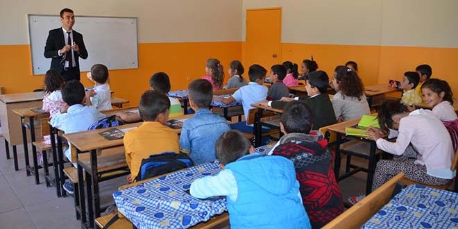 Terör mağduru öğrenciler ders başı yaptı