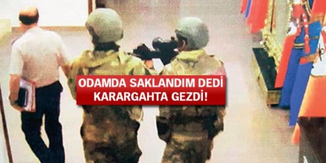 İnkarcı darbecileri ele veren ifadeler