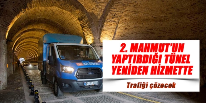 Tarihi tünel trafiği çözecek