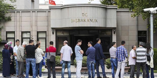Başbakanlıkta oluşturulan merkeze başvurular sürüyor