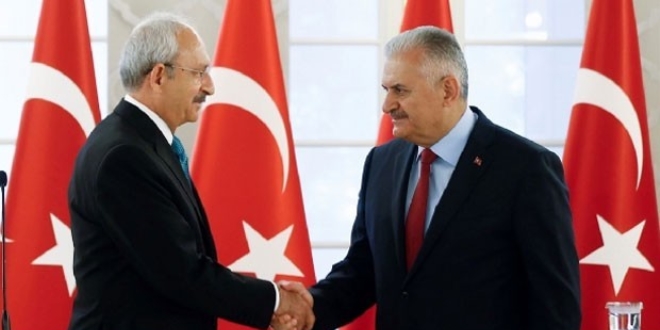 Başbakan Yıldırım yarın CHP lideri ile görüşecek