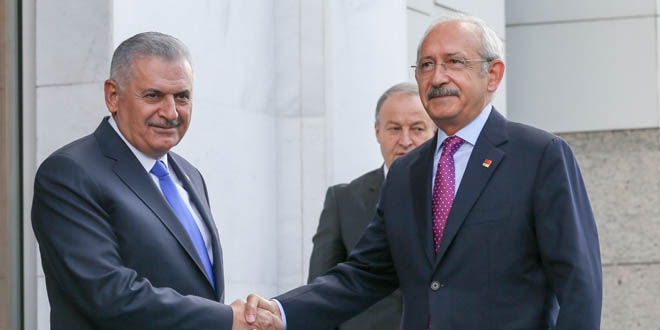 Yıldırım-Kılıçdaroğlu görüşmesi sona erdi