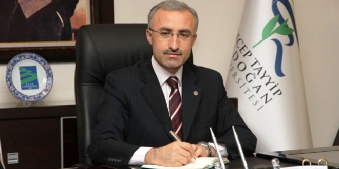Rektör: Benim nerede okuduğum bellidir
