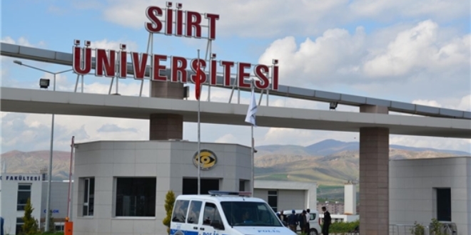 Siirt niversitesi'nde 9 kii tutukland