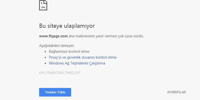 Pegasus'un sitesi % 50 indirime dayanamadı, çöktü