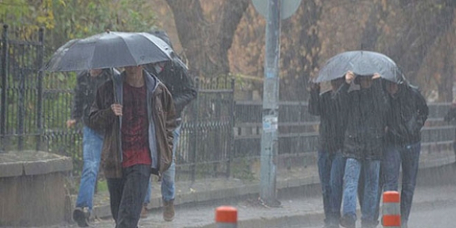Meteoroloji'den 6 il için kuvvetli yağış uyarısı