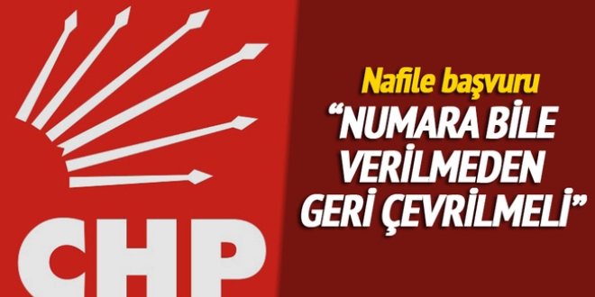 CHP'nin KHK başvurusu hukuken anlamsız