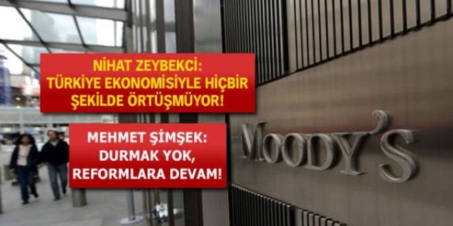 Zeybekci ve Şimşek Moody's'in Türkiye kararını değerlendirdi