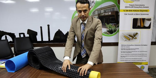 Türk girişimci tıkanmayan drenaj borusu yaptı