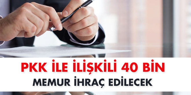 Yeni bir KHK çıkacak, bu kez PKK'lılar ihraç edilecek