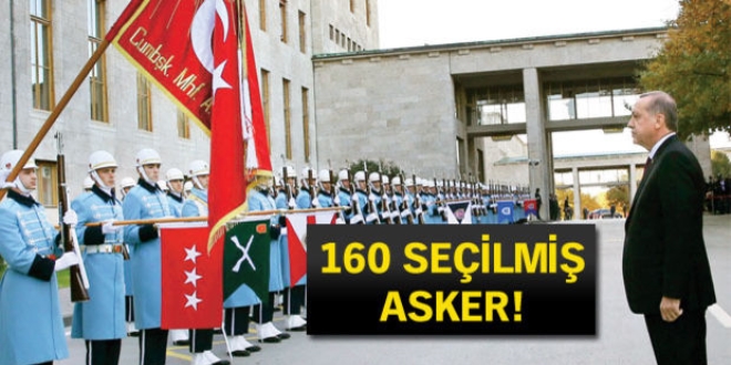 Muhafız Alayı'nın yerine özel seçilmiş 160 asker