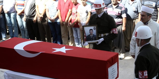 Şehit Jandarma Uzman Çavuş, son yolculuğuna uğurlandı