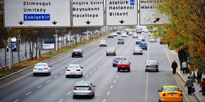 Ankara'da baz yollar trafie kapatlacak