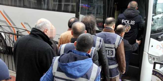 Samsun'da gözaltına alınan 21 şüpheli adliyeye sevk edildi