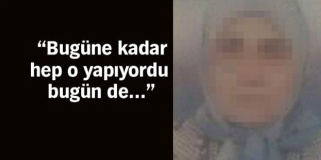 62 yaşındaki kadın, eşini taşla vurarak öldürdü