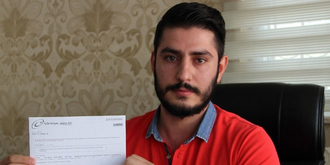 Araba sahibi olmayan vatandaşa trafik cezası yazıldı