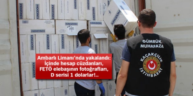 50 koli eşyanın sırrı çözüldü