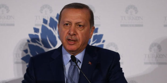 Erdoğan'dan şehit ailelerine taziye telgrafı