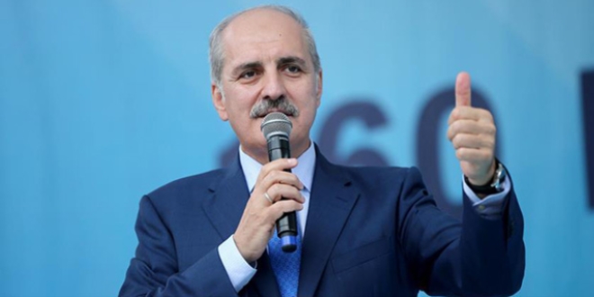 Kurtulmuş: Kendisini kainat imamı olarak tayin ediyor