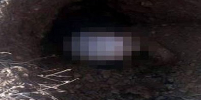 Afyonkarahisar'da kuma gömülü erkek cesedi bulundu