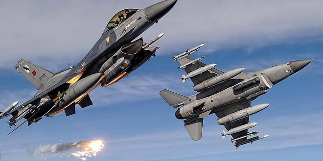 HA tespit etti, F-16'lar 6 terristi etkisiz hale getirdi