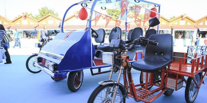 Mahkumlar elektrikli bisiklet ve golf aracı üretti
