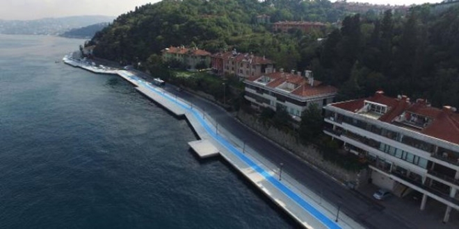 İstanbul'un yeni yürüyüş yolu hazır