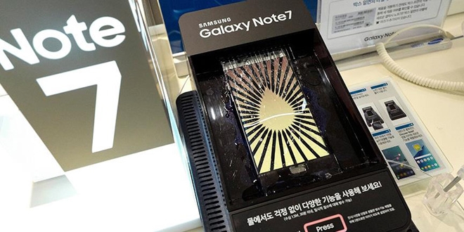 Samsung'dan Galaxy Note 7 sahiplerine uyar