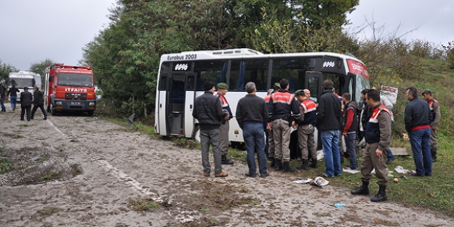 Sakarya'da cenaze dönüşü trafik kazası: 7 yaralı
