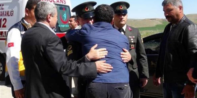 Şehit uzman çavuşun babaevine acı haber ulaştı