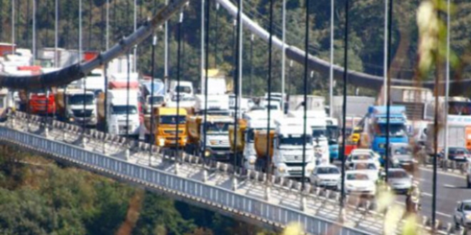 Boğaz köprülerinden kaçak geçişe 500 lira ceza