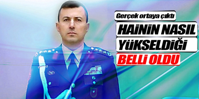 Hain başyaver soru çalarak yükselmiş