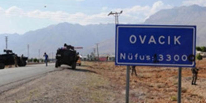 Tunceli-Ovacık karayolu trafiğe açıldı