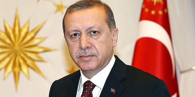 Cumhurbakan Erdoan'dan ehit ailelerine taziye telgraf