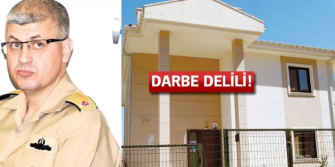 Darbeci komutanın parmak izi Öksüz'ün evinde bulundu