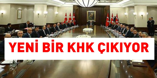 Yeni bir KHK çıkıyor