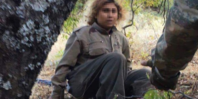 Kadın PKK'lı böyle yakalandı