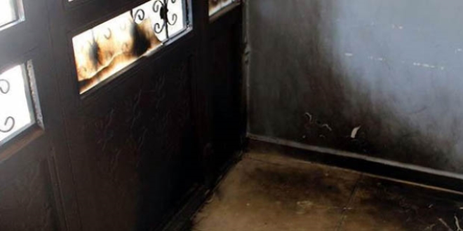 Van'da PKK'lılar okula molotoflu saldırı düzenledi
