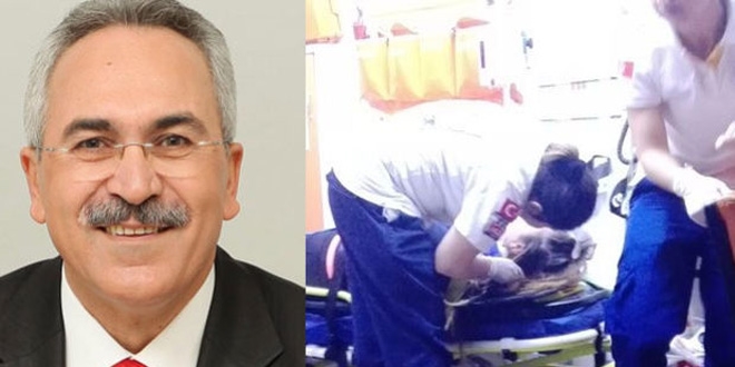 Ak Parti Milletvekili Aydın'ın bileği kırıldı