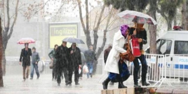 Meteoroloji'den şiddetli yağış uyarısı