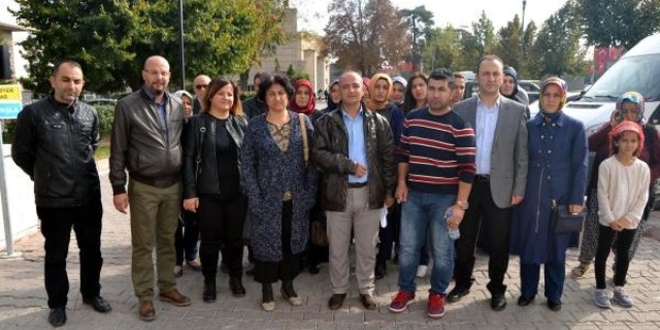 Kayseri'de 'sınıfımızı böldürmeyiz' eylemi