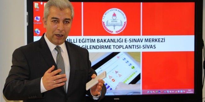 Sivas'a e-sınav merkezi kuruldu