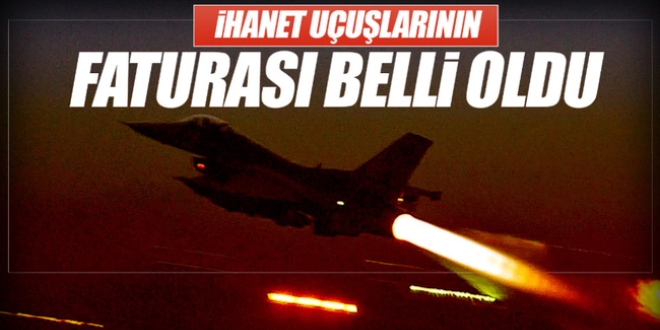 İhanet uçuşu 37.5 milyon TL zarar ettirdi